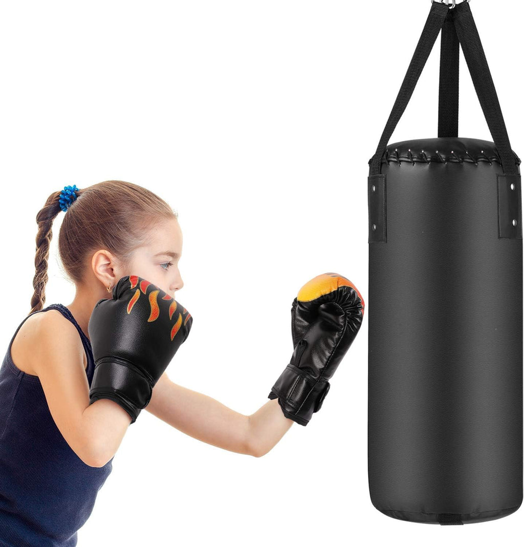 Odoland Juego de guantes de boxeo y guantes de boxeo 2 en 1 para ni...