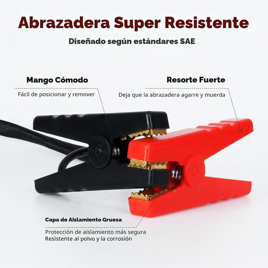 Cables de puente con adaptador para batería Dewalt de 20V, cables d...
