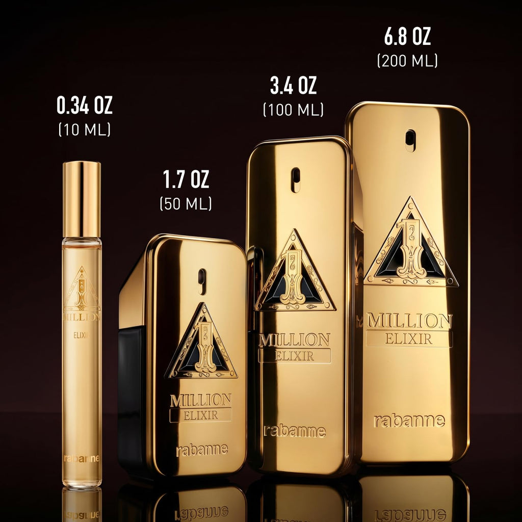 Rabanne 1 Million Elixir Parfum Intense - Colonia de lujo de larga...