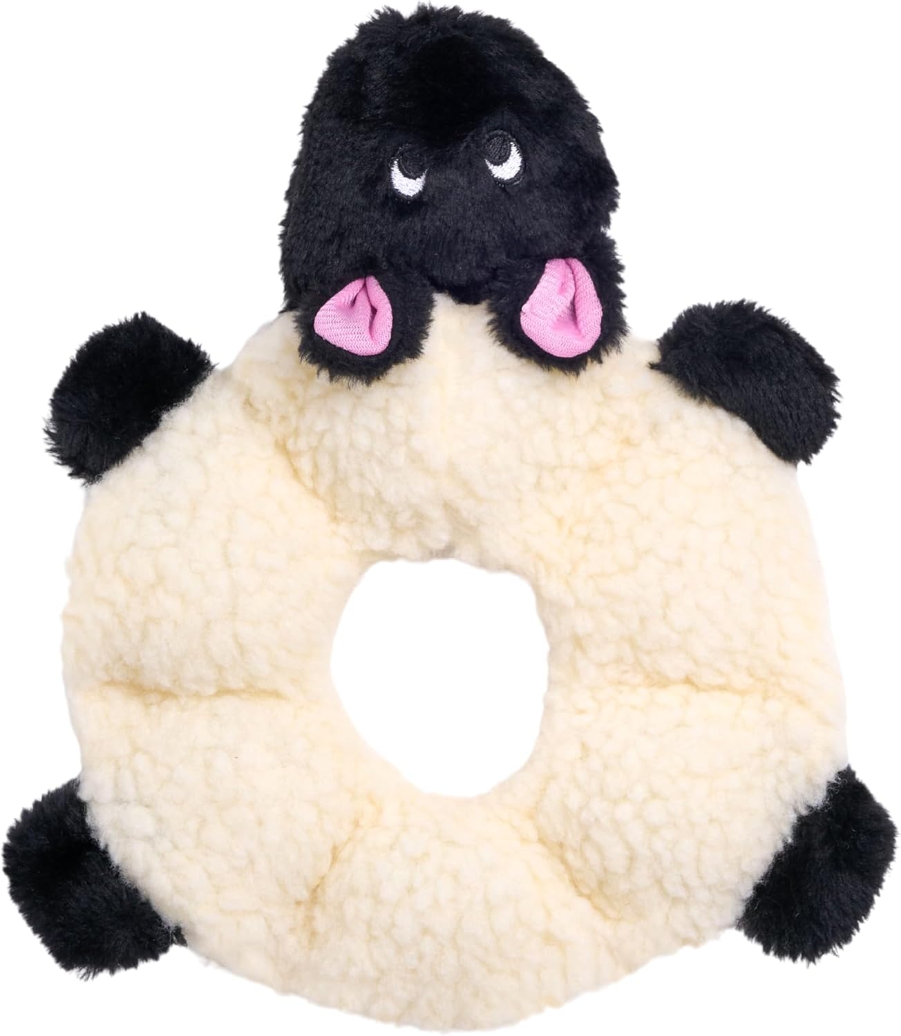 ZippyPaws Loopy - Juguetes para perros sin relleno para mantenerlos...