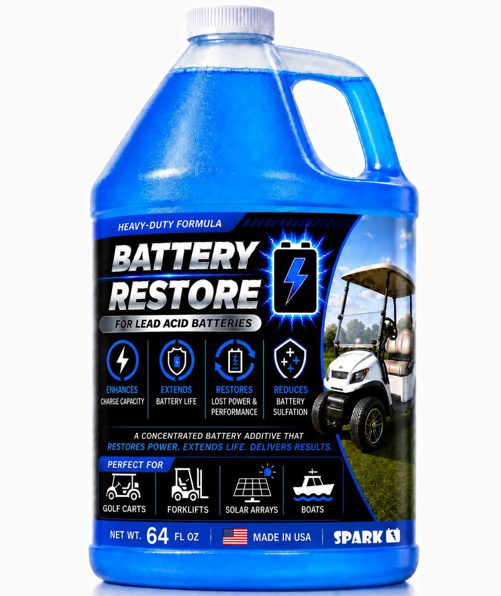 SPARK Solución de restauración de baterías para baterías de carrito...