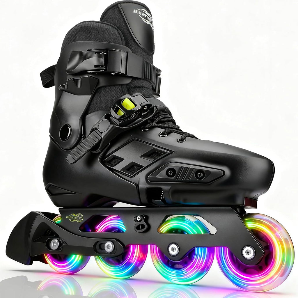 Patines en línea para niños, patines ajustables intermitentes, pati...