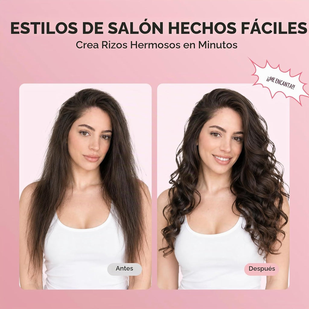 Ufree Rizador 5 en 1 con cilindros de cerámica intercambiables (0.3...