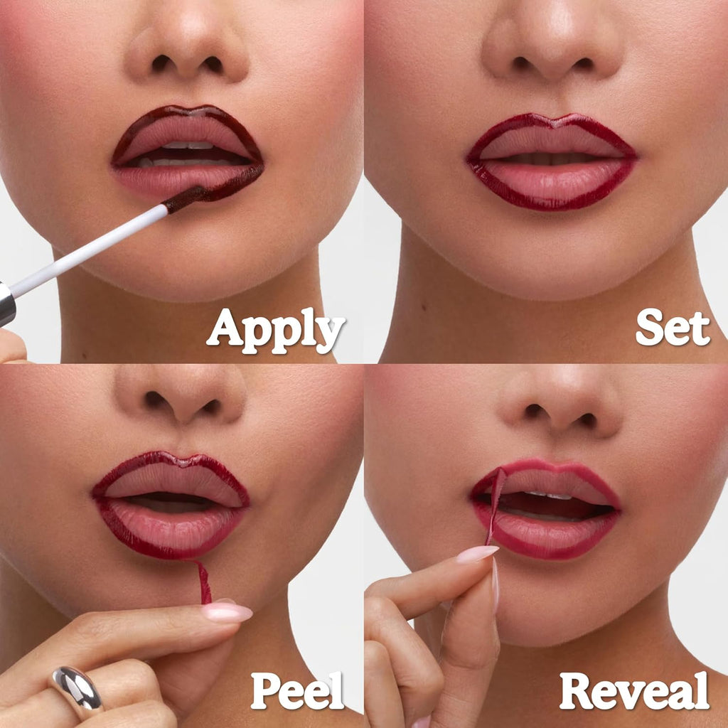 Sacheu Lip Liner Stay-N - Delineador de labios de tatuaje desprendi...