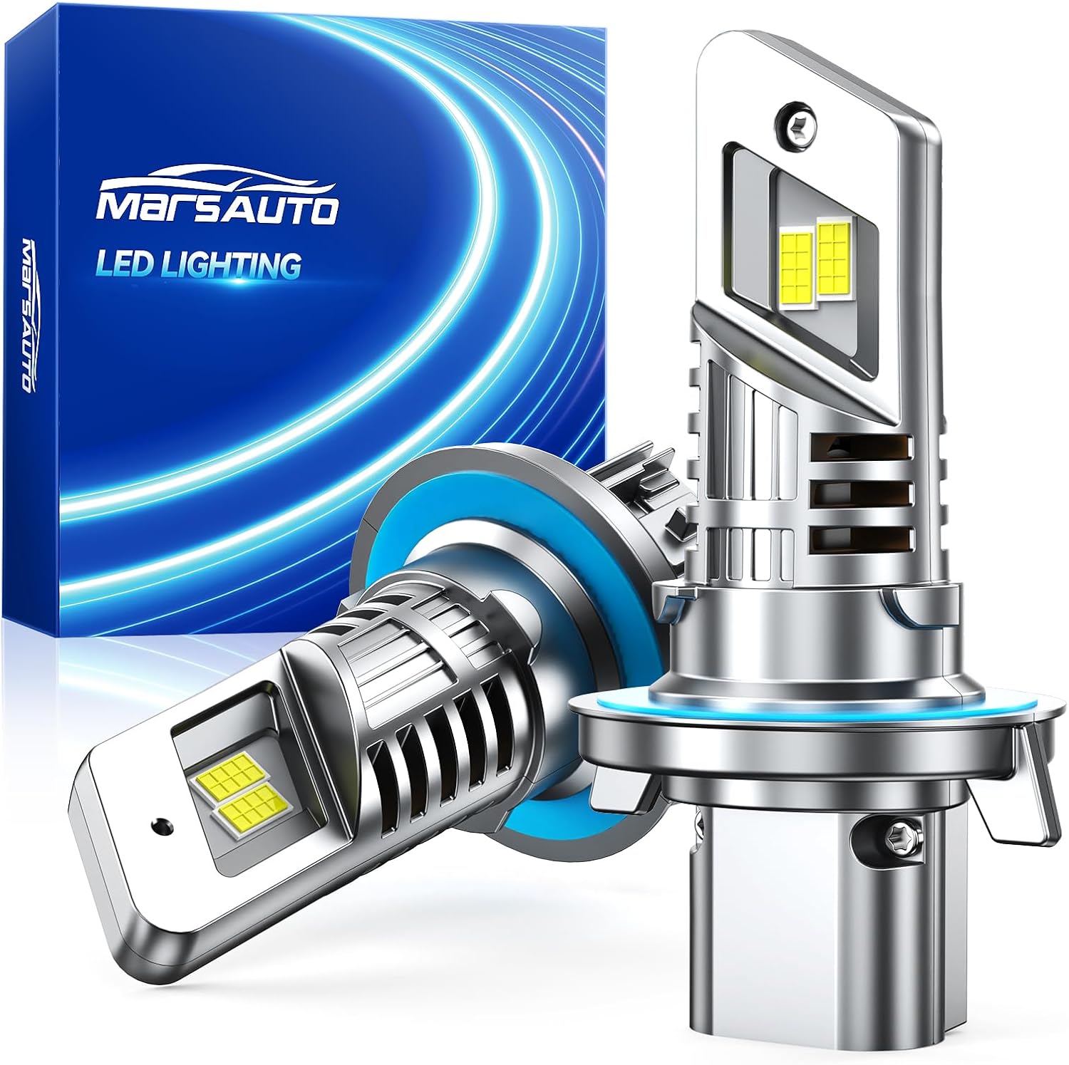 Marsauto Bombillas LED H13 de nueva generación 2026, 80,000 lm extr...