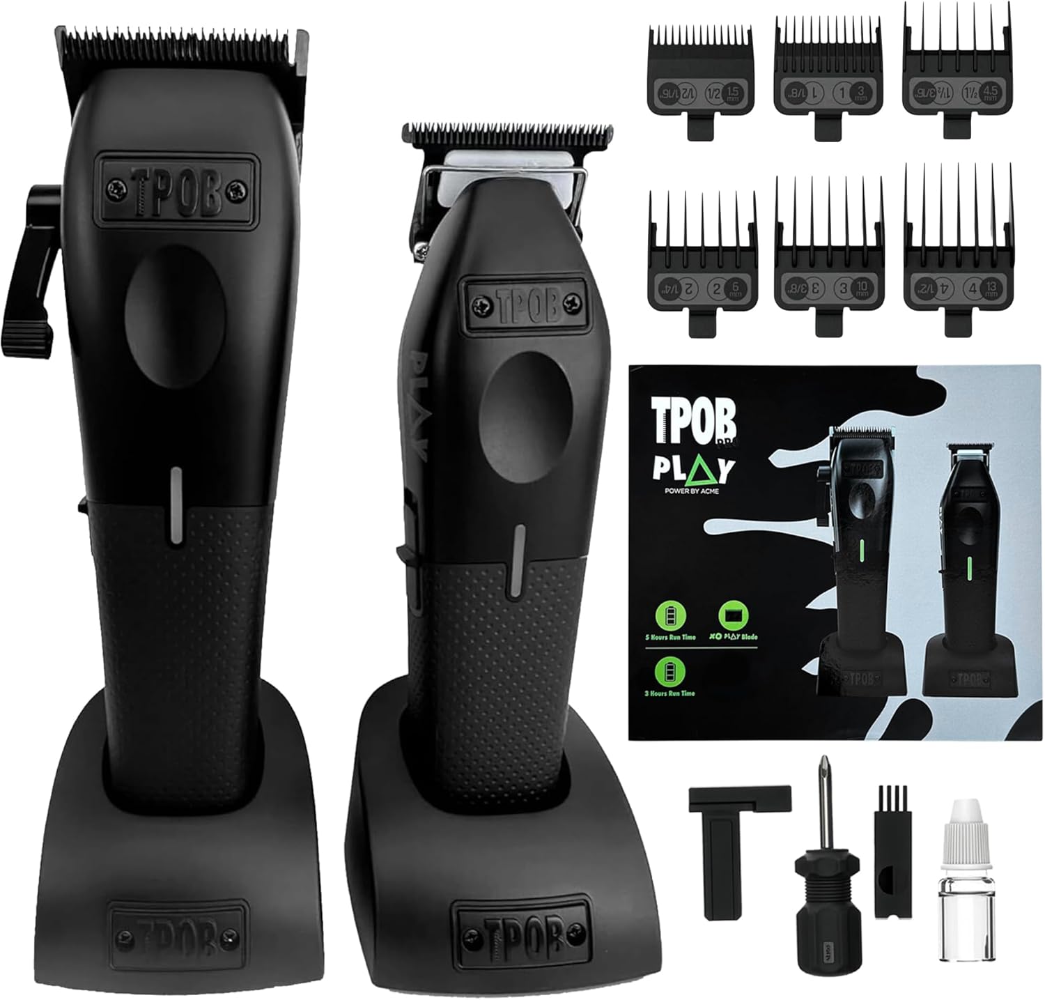 TPOB Play - Cortapelos y recortador para barba para hombres de 7500...