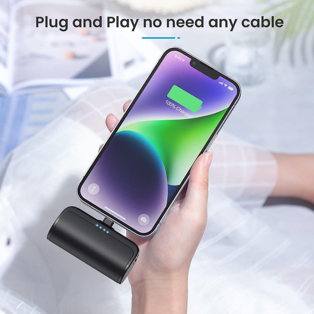 [Paquete de 2] Mini Cargador Portátil para iPhone 5200mAh, 20W PD B...