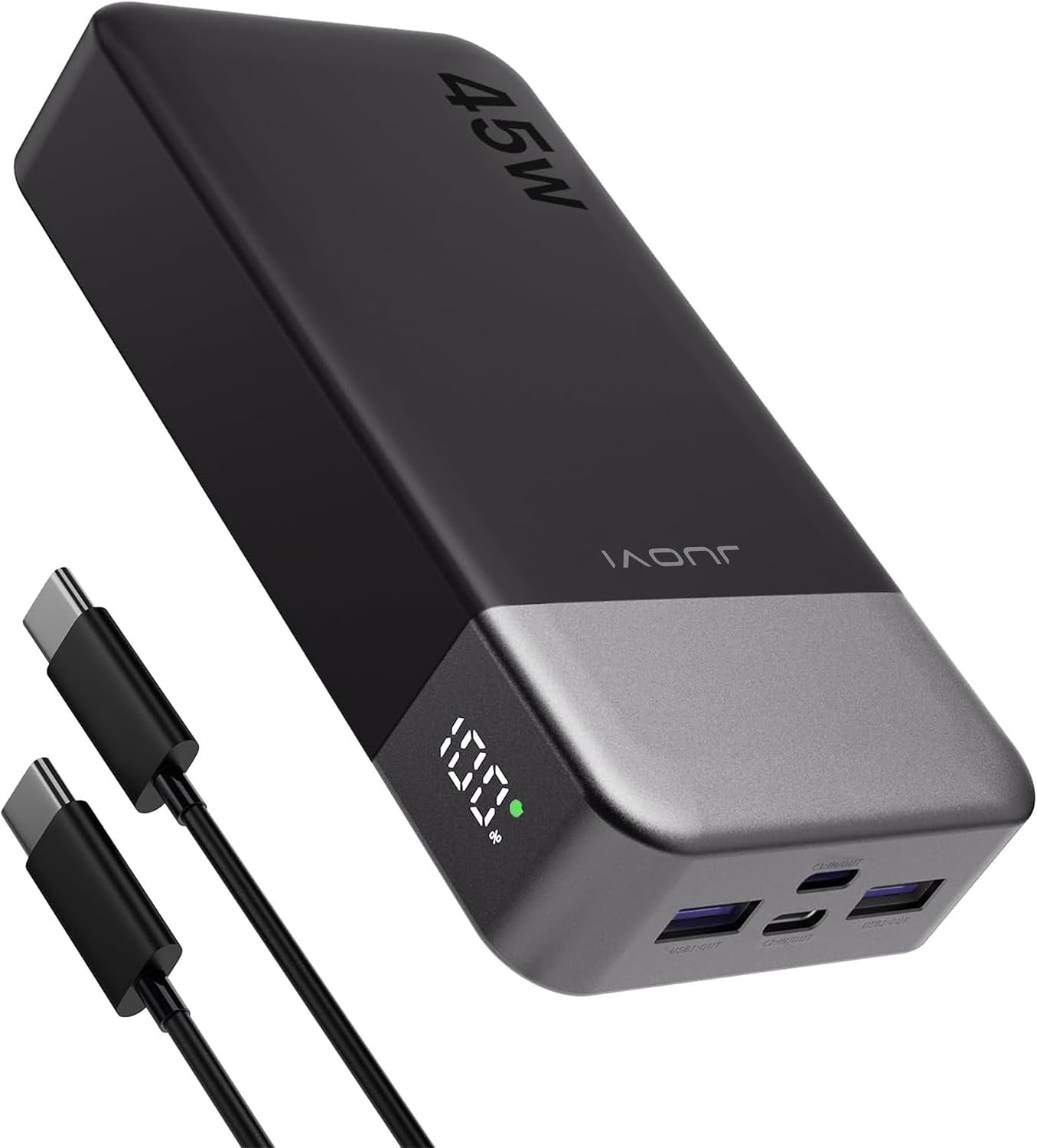 JUOVI J2621 Banco de Energía Cargador Portátil 20000mAh 45W, Paquet...