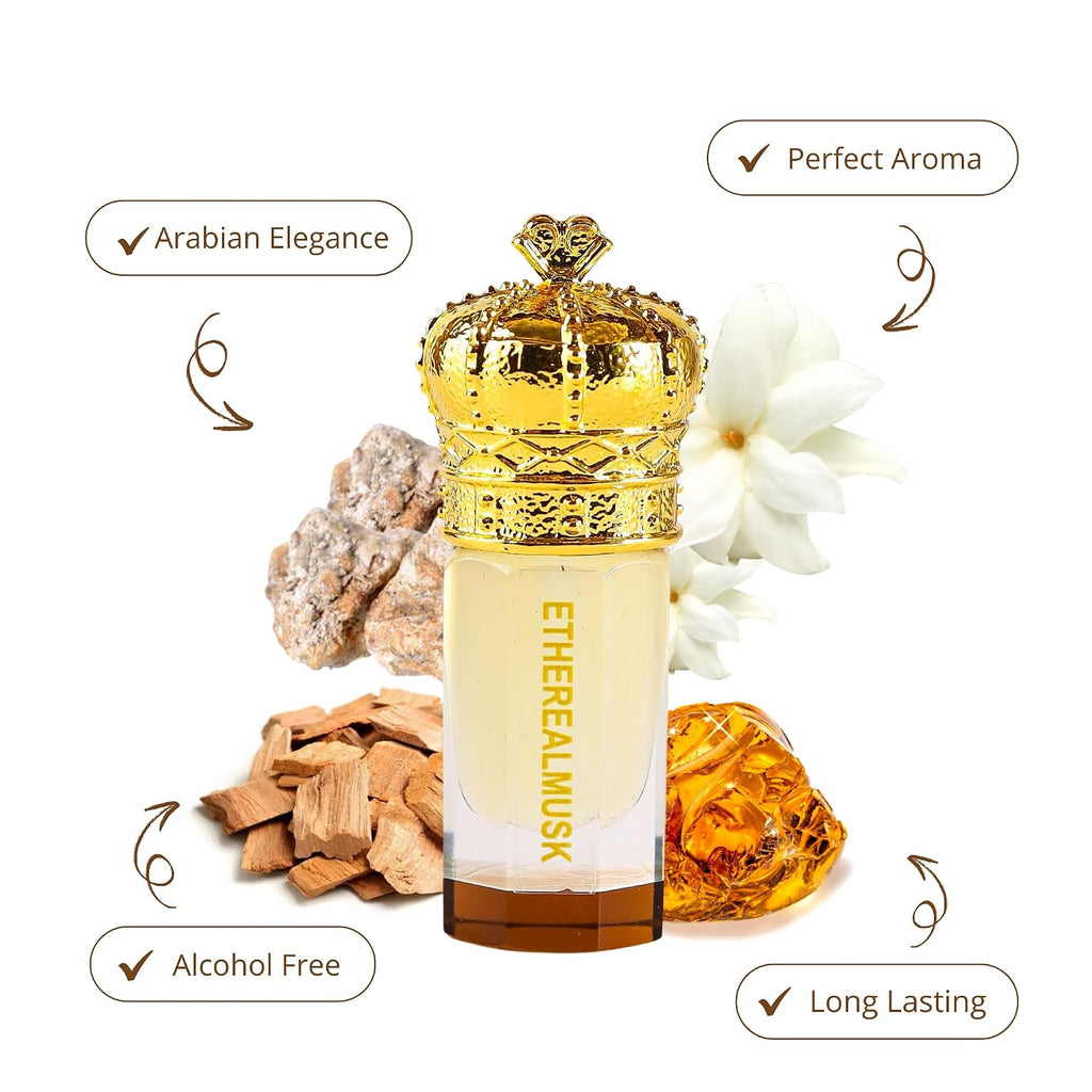 ARABIAN PERFUMES &amp; OILS Aceite de perfume de almizcle etéreo, a...