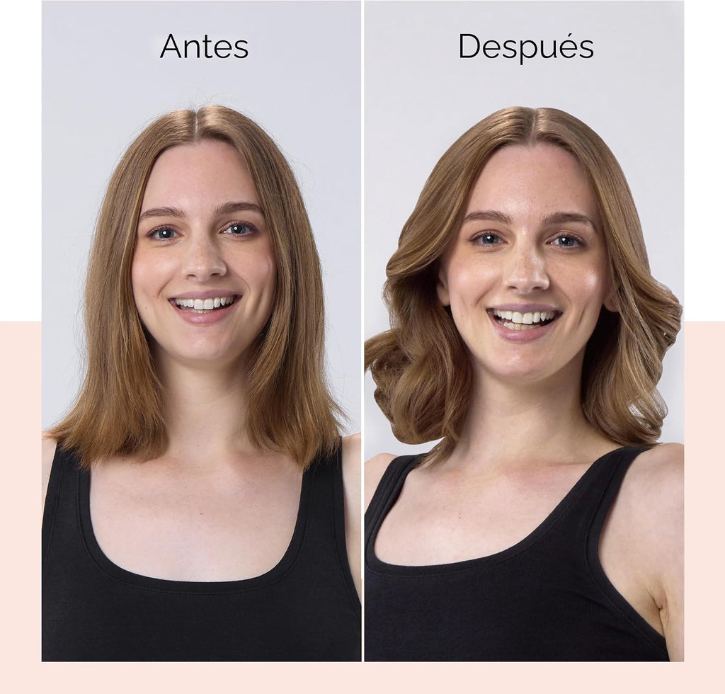 Cepillo que voluminiza el cabello calentado de silicón, 1 pulgada,...
