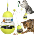 TLKNG Juguete para gatos de interior, dispensador de golosinas tamb...