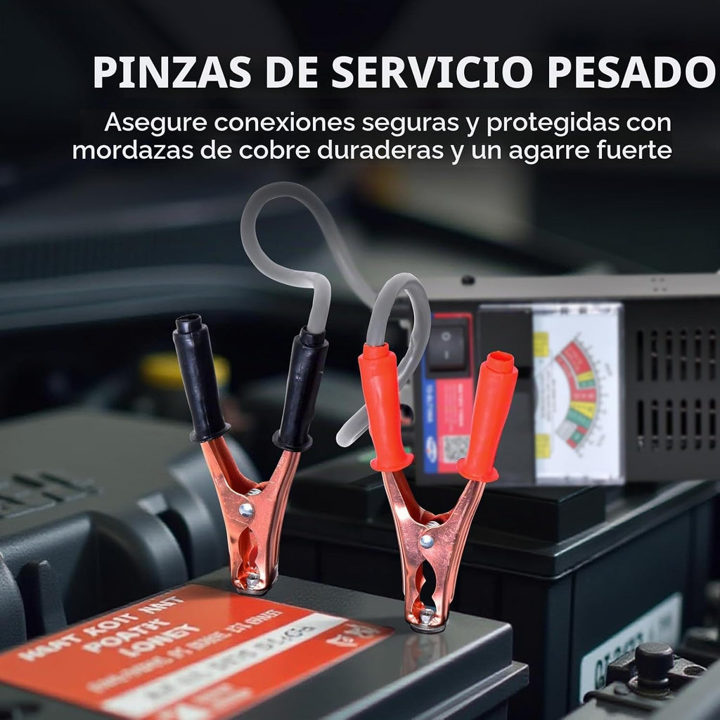 TOPDC Probador de Batería de Coche, 6V\/12V, Probador de Carga de B...