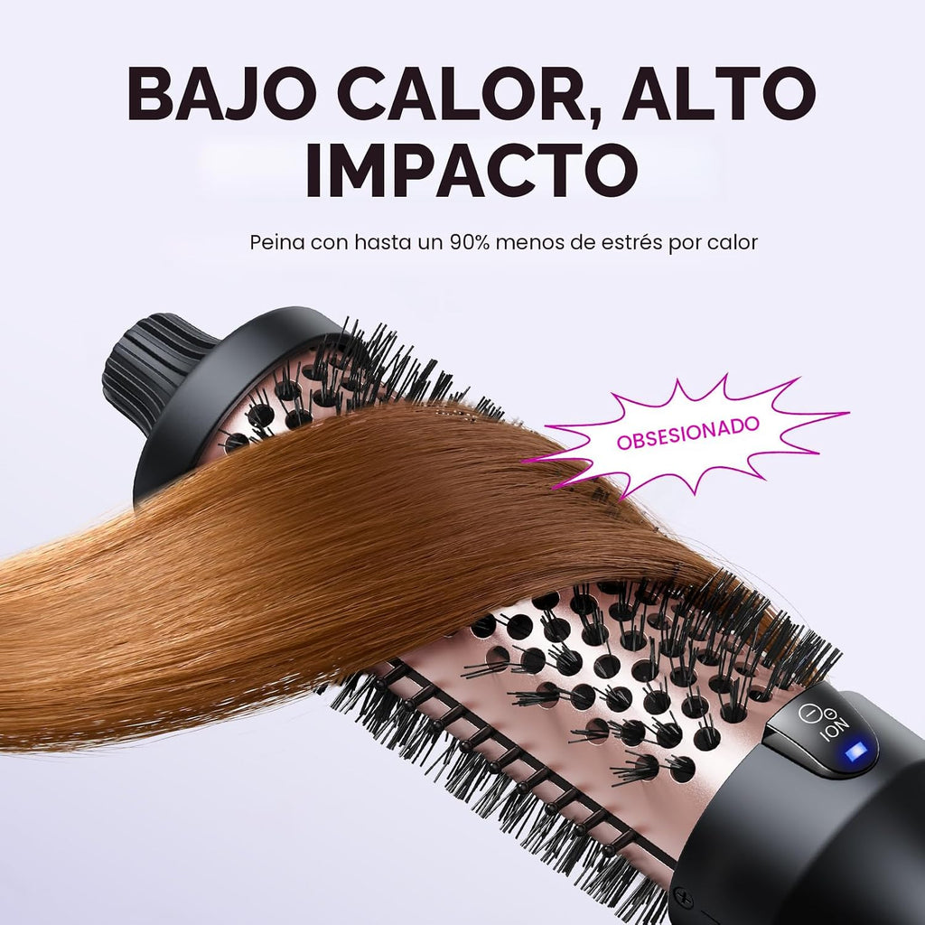 Wavytalk - Cepillo térmico para aumentar el soplado de 1.5 pulgadas...