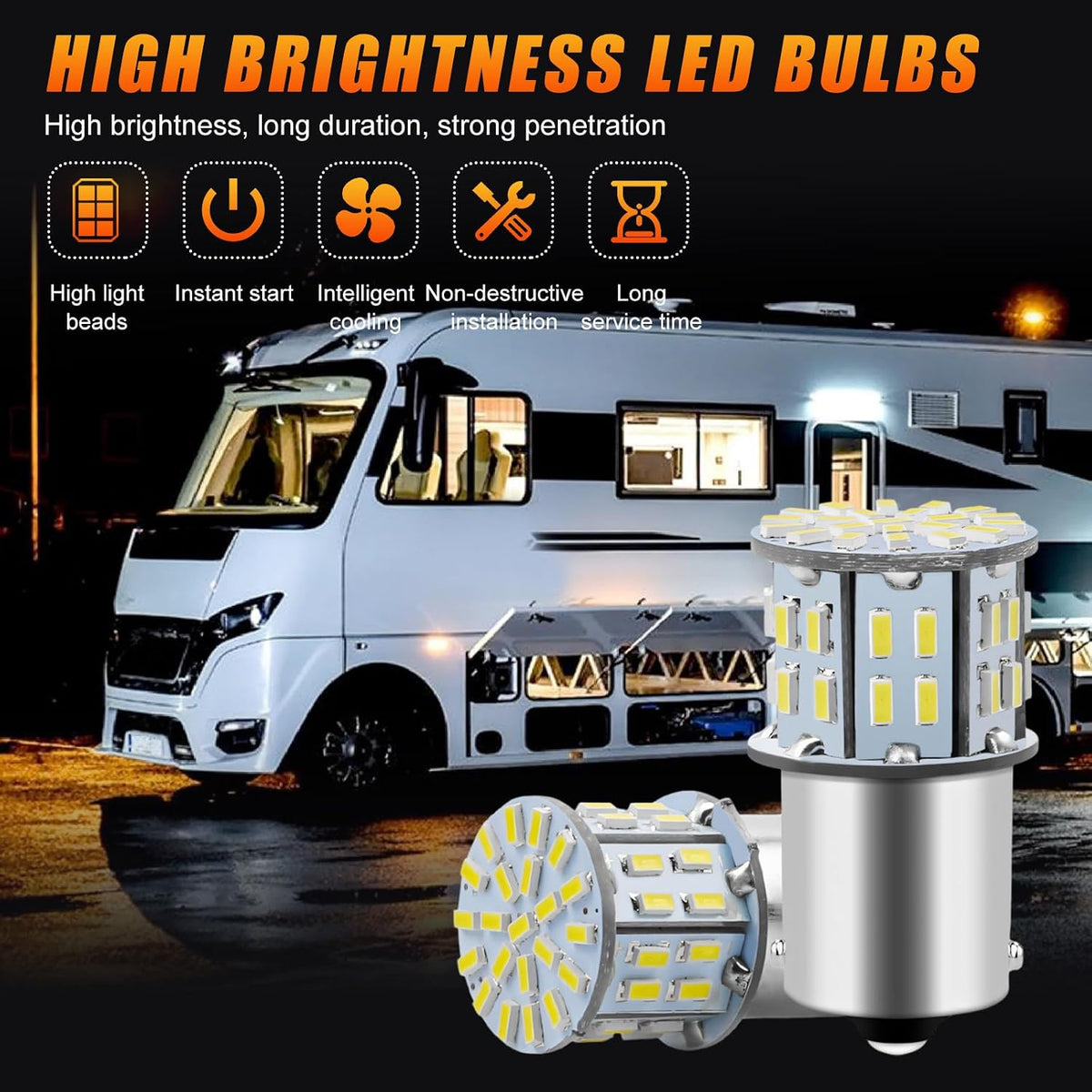 Gasedin 20 bombillas LED 1156 para automóvil, 1141 1003 1156 7506 B...