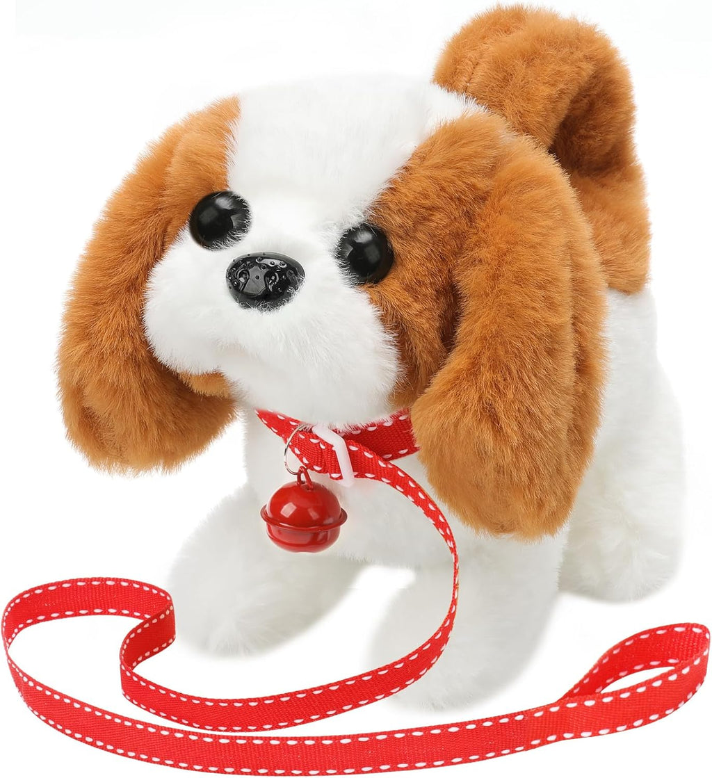 KSABVAIA Peluche de San Bernardo de juguete electrónico interactivo...
