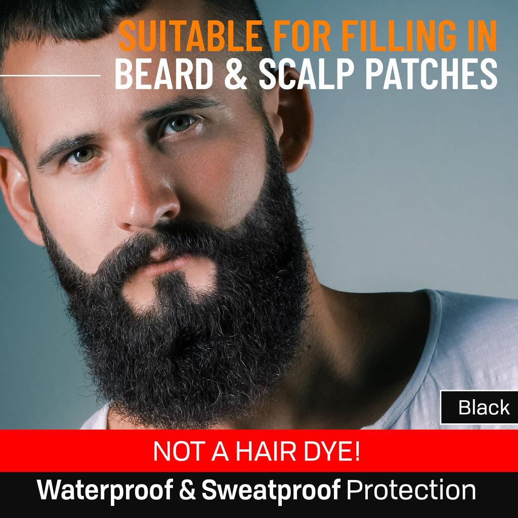 Lápiz de peluquería con cepillo para peluquería para hombre, imperm...