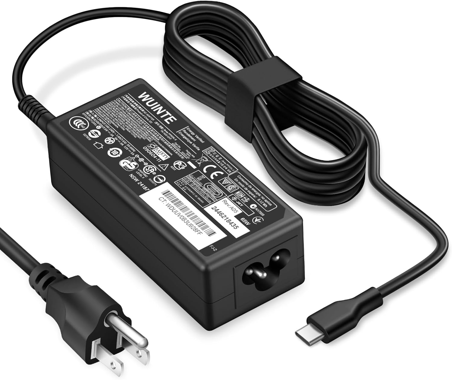 Cargador compatible con Acer Laptop Chromebook Cargador 45W USB C A...