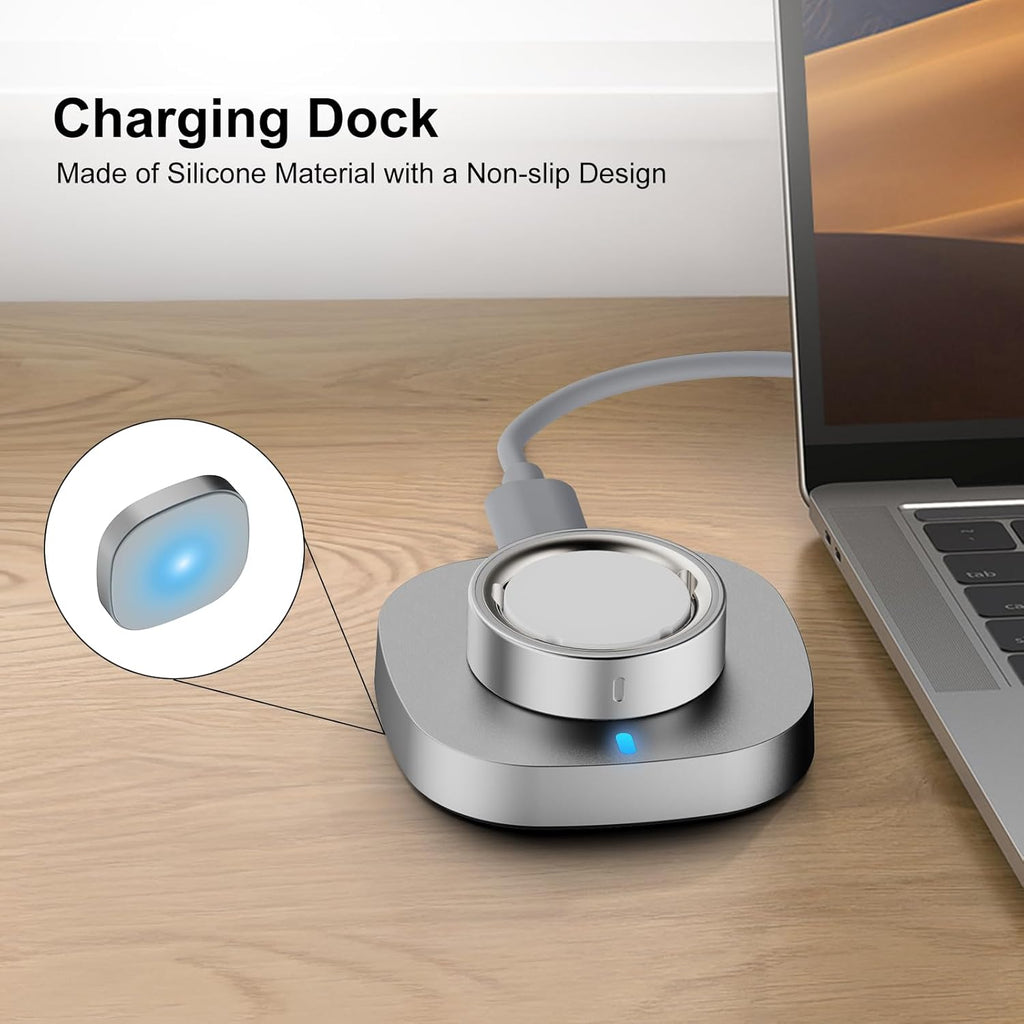 Hexasider Cargador compatible con Aura-Ring Gen 4, base de carga co...
