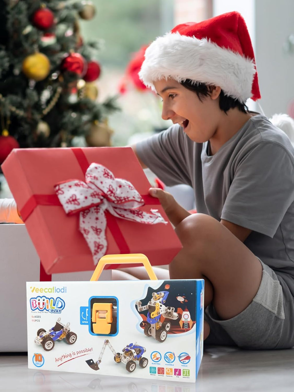 Juguetes STEM para niños de 5, 6, 7, 8+ años, 10 en 1 juguetes eléc...