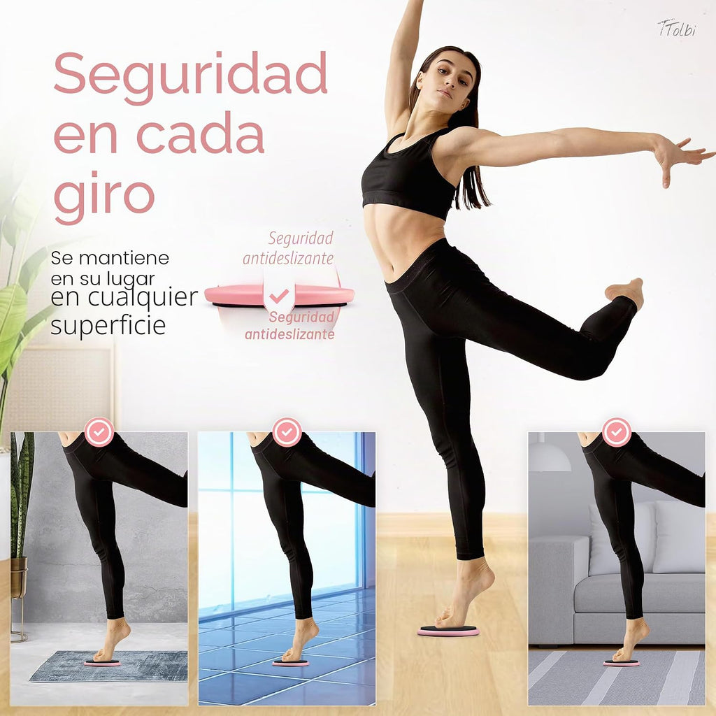 Tablas giratorias prémium para bailarines \u2013 Mejora los giros,...