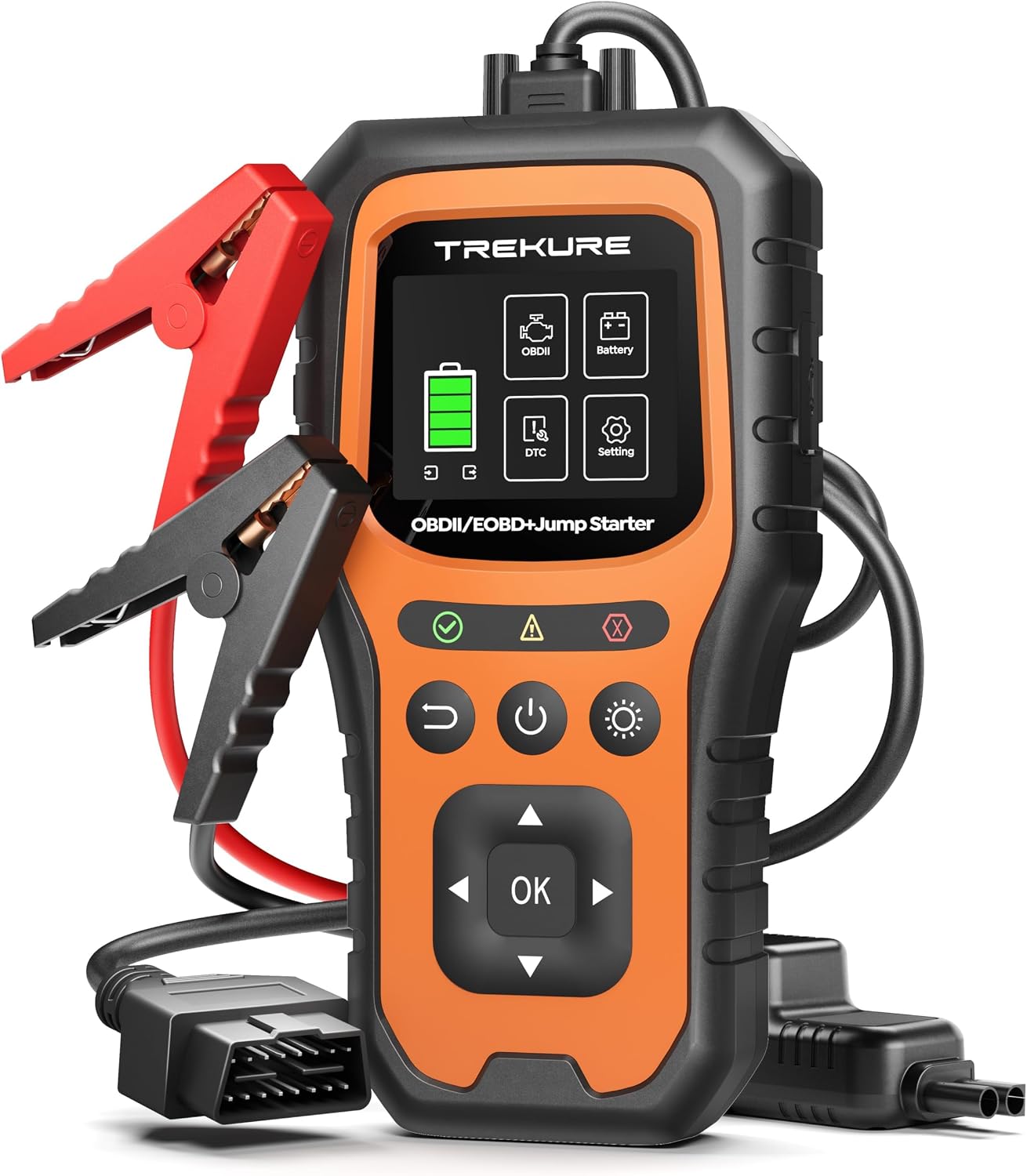Arrancador de batería de automóvil con escáner OBD2 5000A, arrancad...