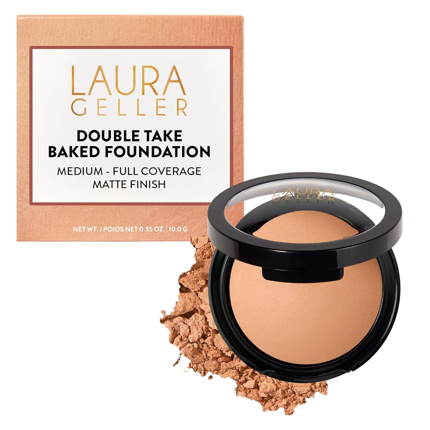 LAURA GELLER NEW YORK Base en Polvo Horneada Double Take - Mediano...