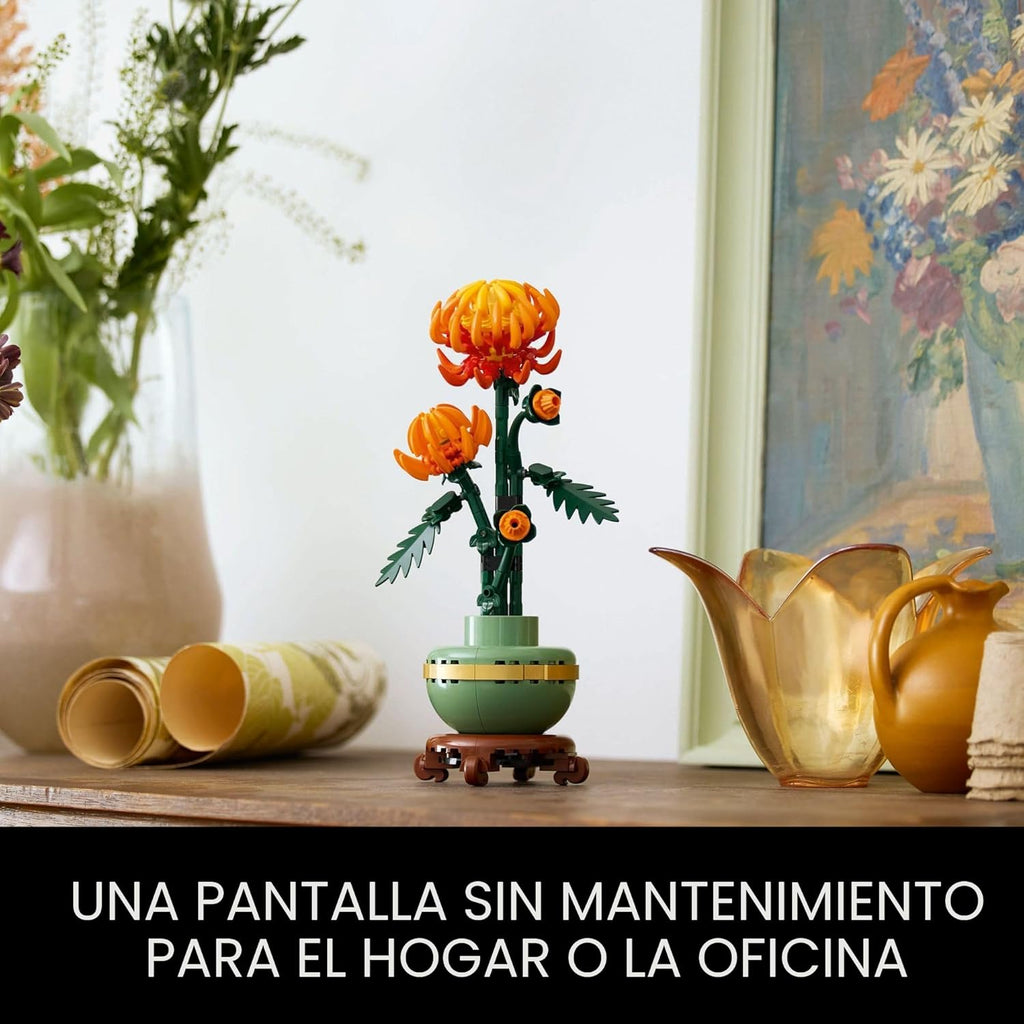 LEGO Botanicals - Juego de construcción de crisantemo para adultos...