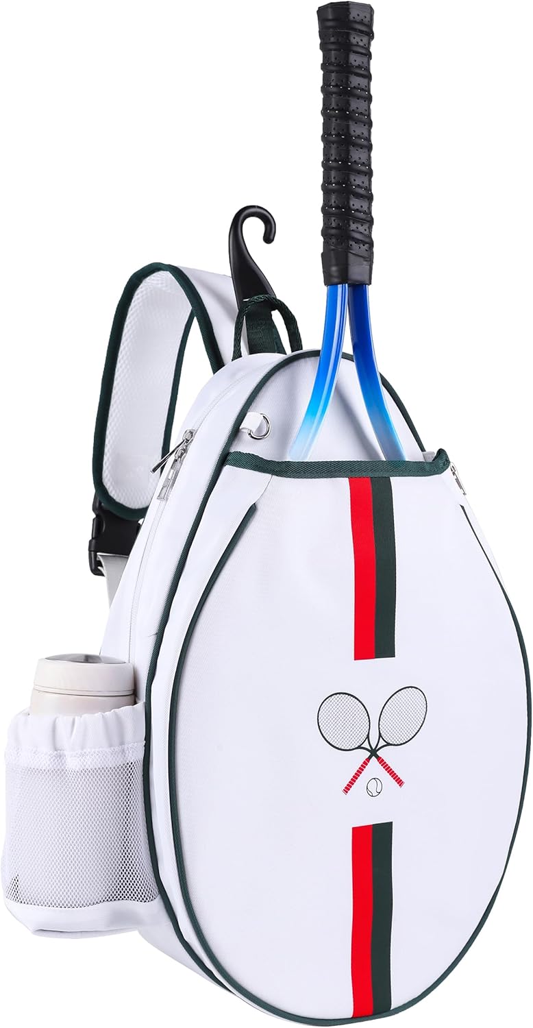 Rejolly Bolsa Bandolera de Raqueta de Tenis para Mujeres y Hombres...