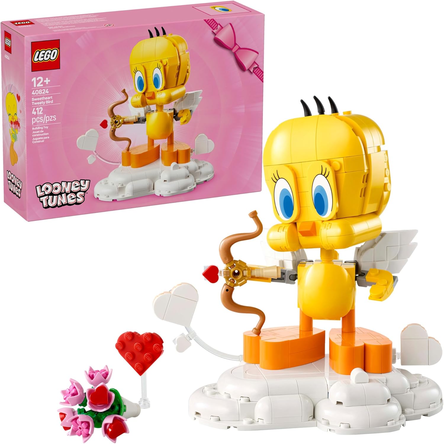 LEGO Looney Tunes Sweetheart Tweety Bird Juguete de construcción pa...