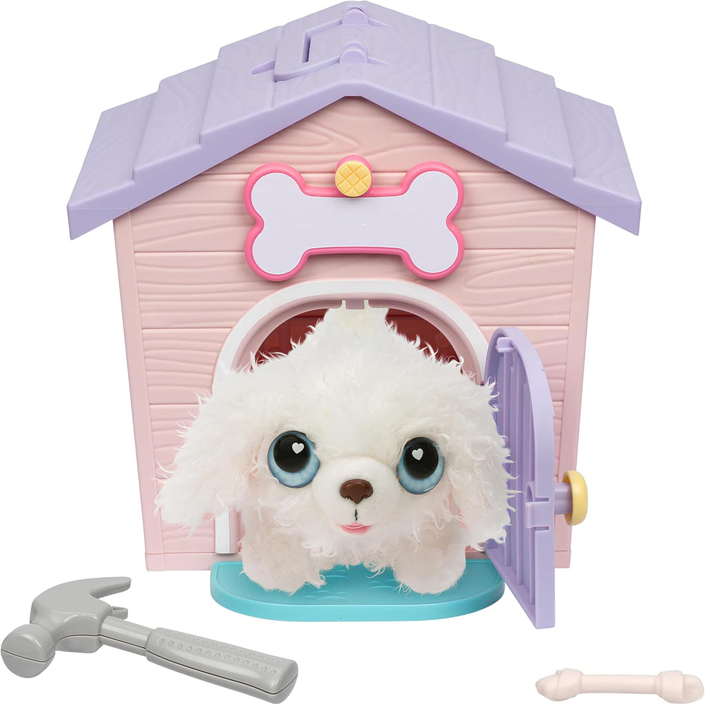 Little Live Pets Mi casa de mi cachorro Mini Set de juego, Rosa, Pe...