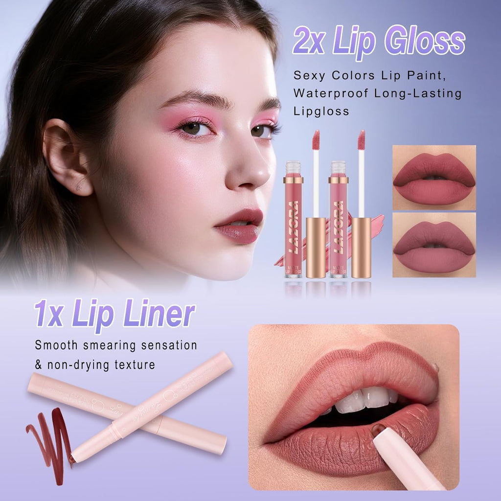 Kit de maquillaje para adolescentes, juego de maquillaje de regalo...