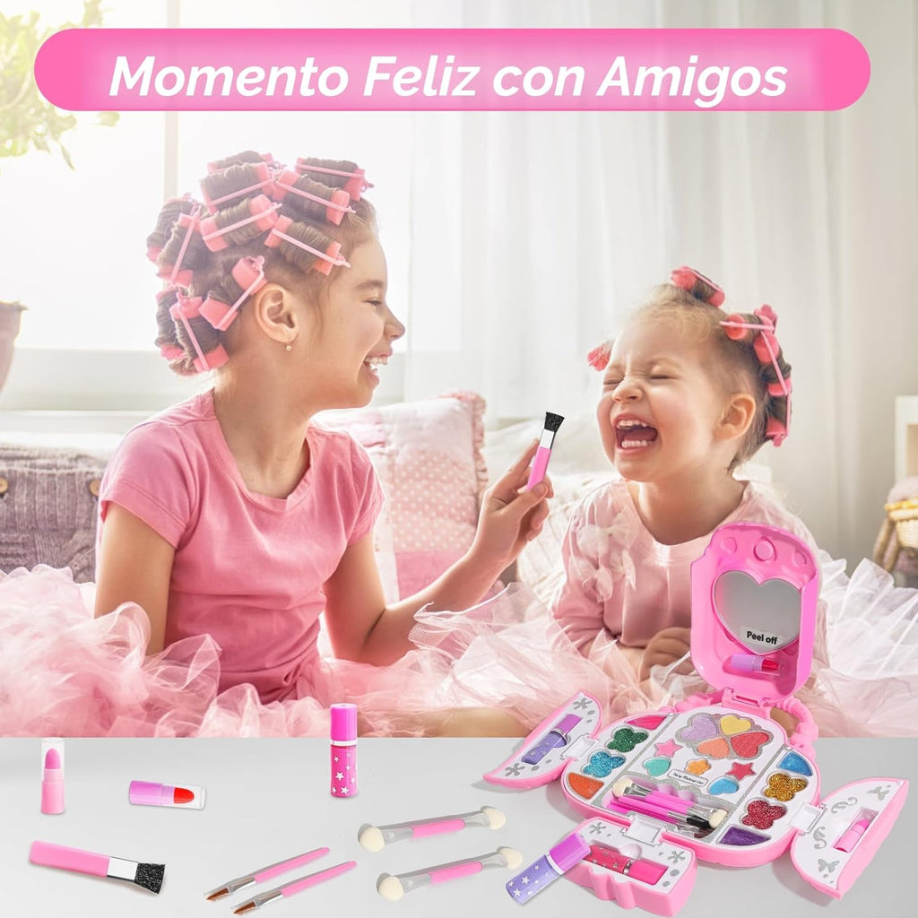 Topsolid Kit de Maquillaje Infantil con Espejo - Juego de Maquillaj...