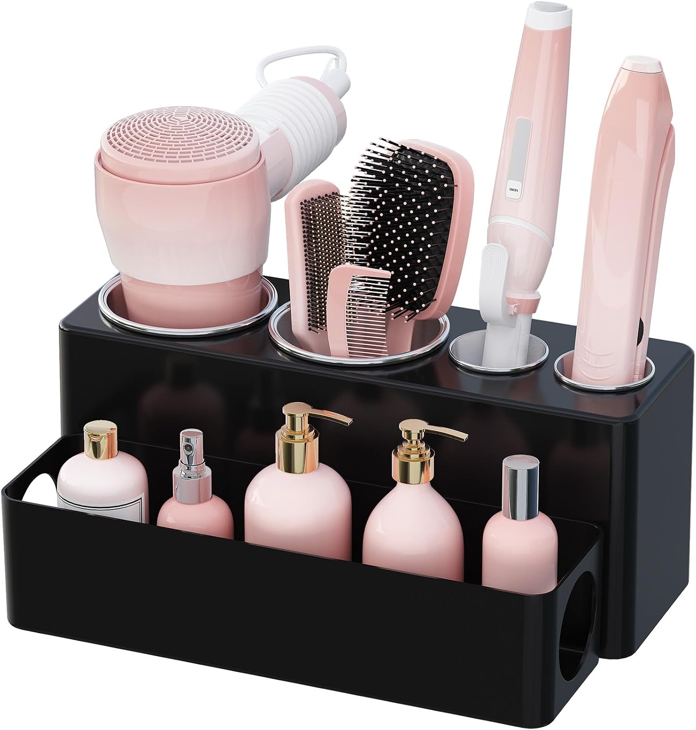 Lifewit Organizador de Herramientas para el Cabello para Tocador, S...