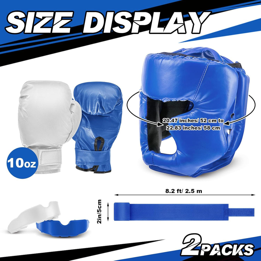 Kanayu Juego de 12 piezas de equipo de boxeo para niños principiant...