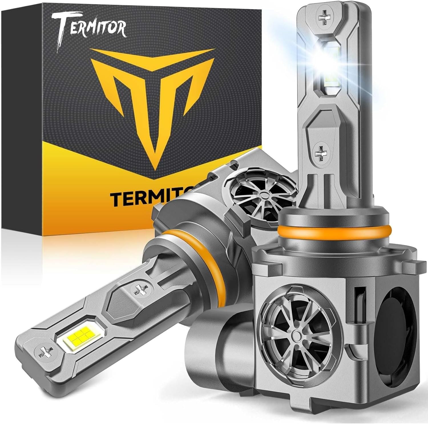 Termitor - Bombillas 9005\/HB3 mejoradas, 110,000 lm de alto rendim...