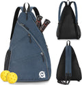 A11N SPORTS Bolsa de Pickleball, Bandolera Reversible con Correa Cr...