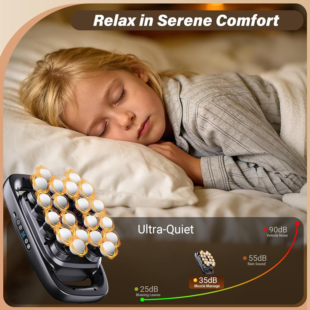 ENRIPRT 20 Head Massage Gun Deep Tissue, 2026 Upgrade Back Muscle M...