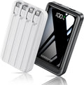 VTIAEK Paquete de 2 cargadores portátiles de 10000 mAh 2026 con 4 c...