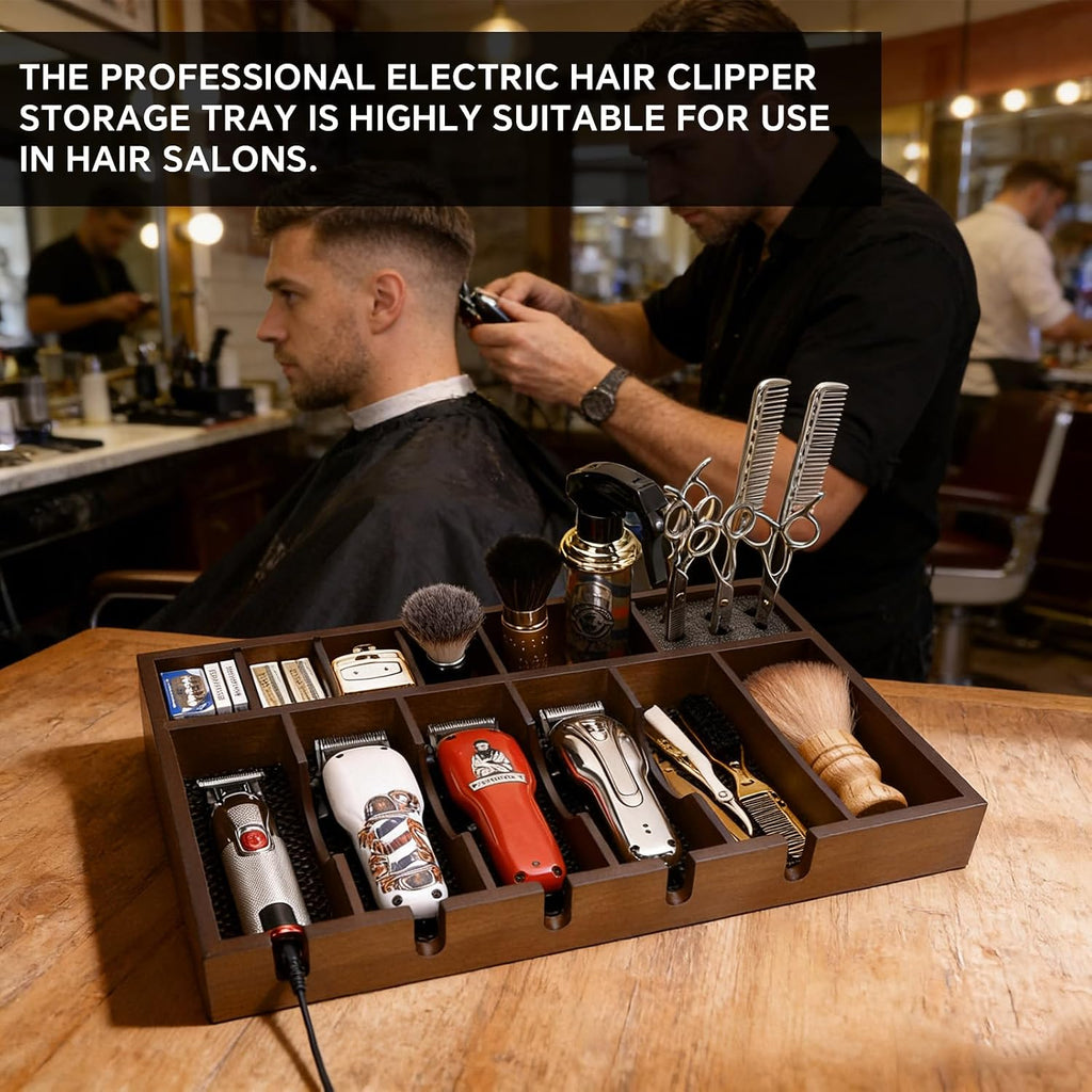 BARBERTOP Estación organizadora de peluquería, bandeja de almacenam...