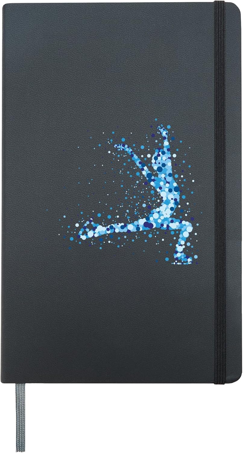 Ice Skating Gift Idea - Figure Skater Ice Skating Hardcover Journal...