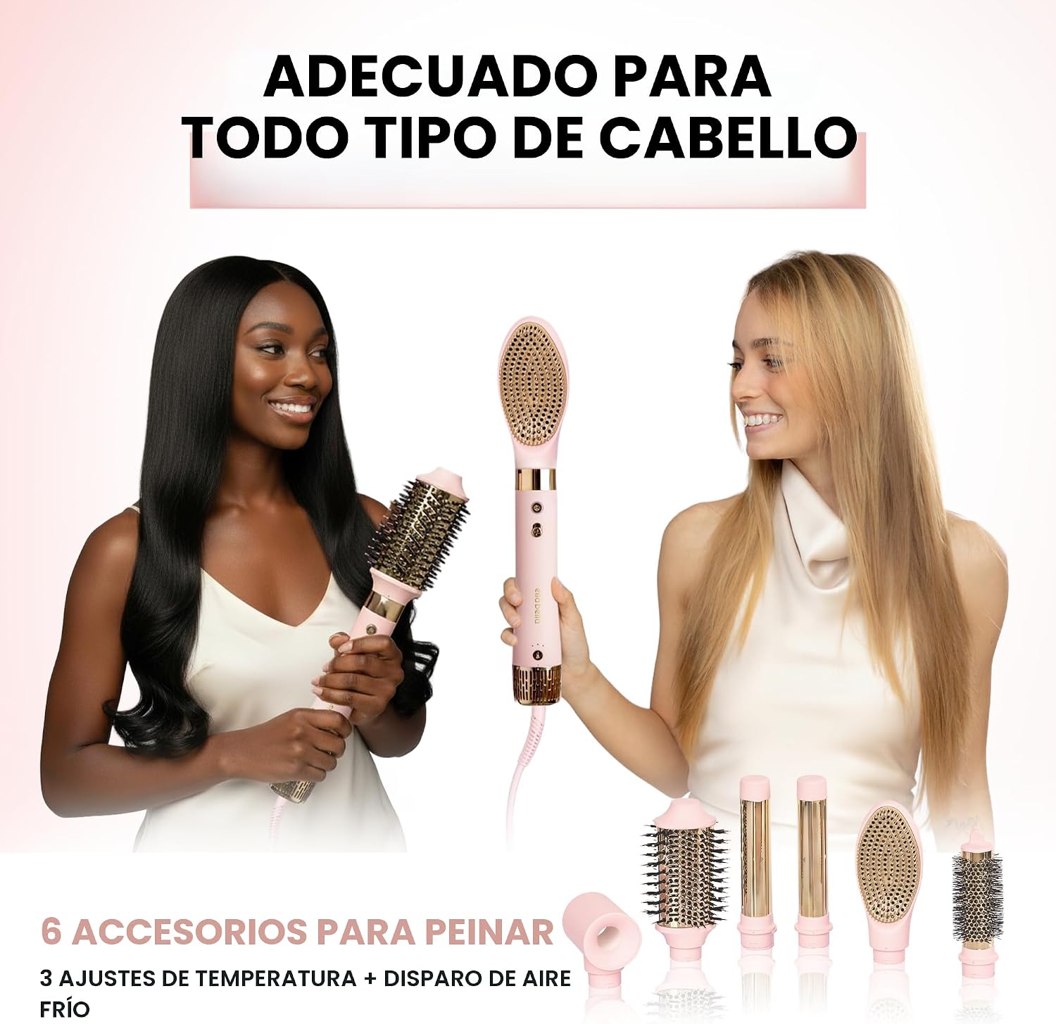 ELLA BELLA® Acondicionador de aire caliente profesional 6 en 1 \u20...