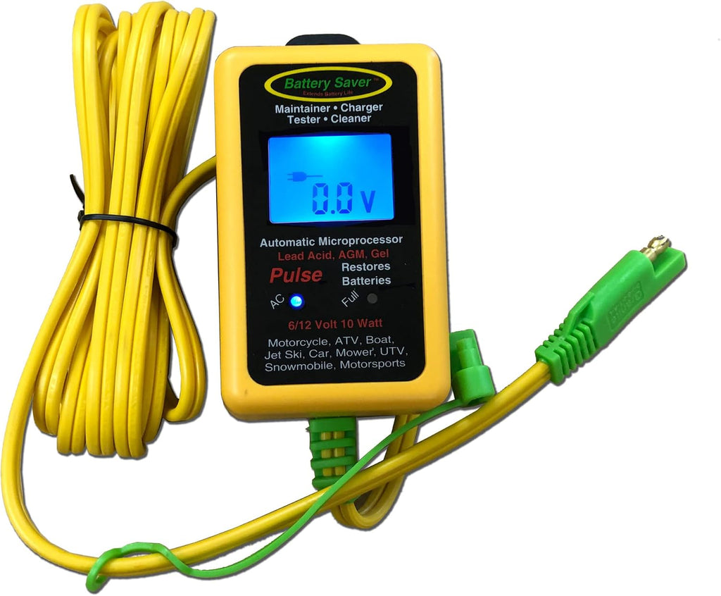 Battery Saver Mantenedor y probador de pulsos de 6V\/12V de 10 vati...