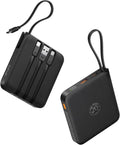 VRURC - Cargador portátil con cable incorporado, batería de 10000 m...