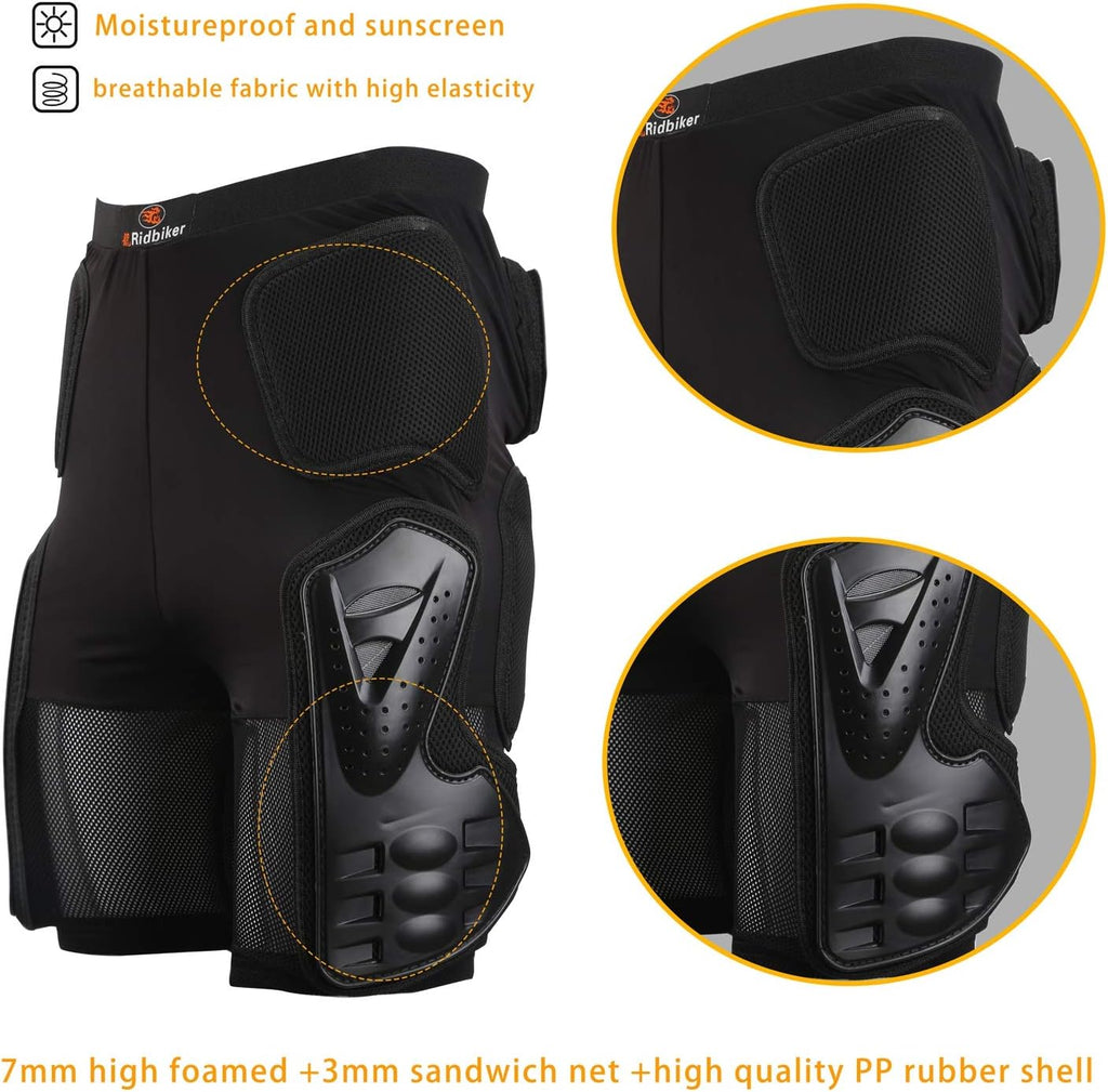 Almohadillas 3D para glúteos, pantalones cortos acolchados de prote...