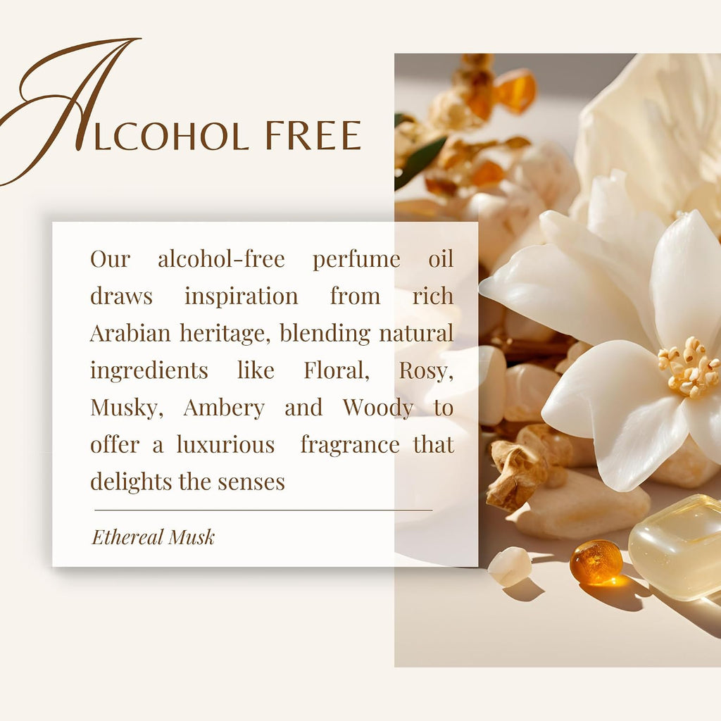 ARABIAN PERFUMES &amp; OILS Aceite de perfume de almizcle etéreo, a...