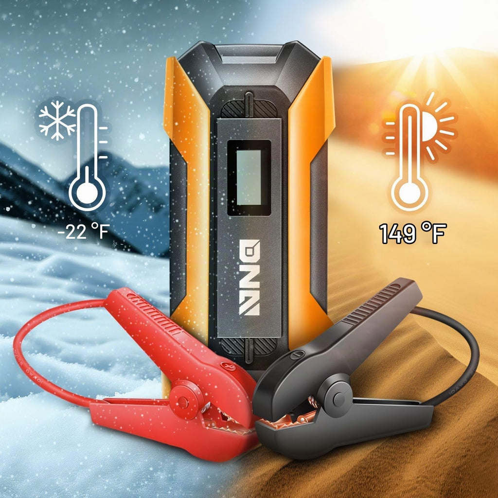 DNA Motoring 12V 1500A 15000 mAh Arrancador portátil de batería par...