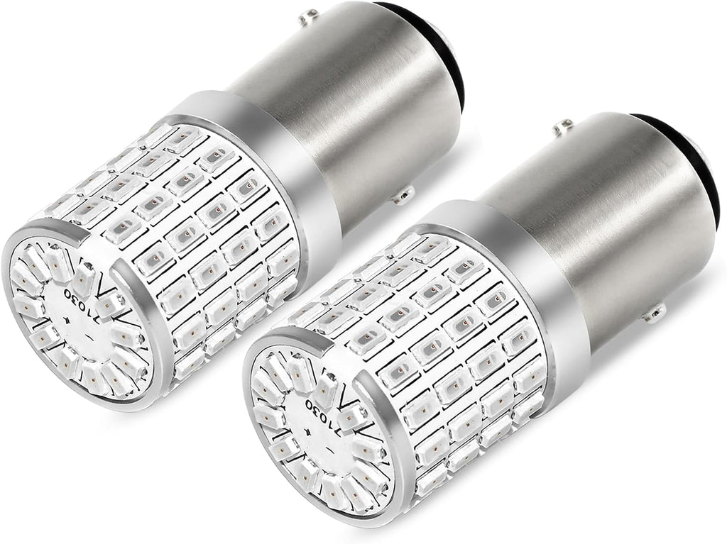 PHINLION 1157 Bombillas LED Rojas, Super Brillantes P28\/8W 2057 23...