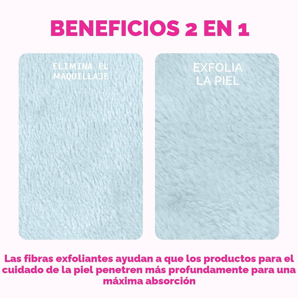 El juego original de MakeUp Eraser para 7 días, elimina todo el maq...