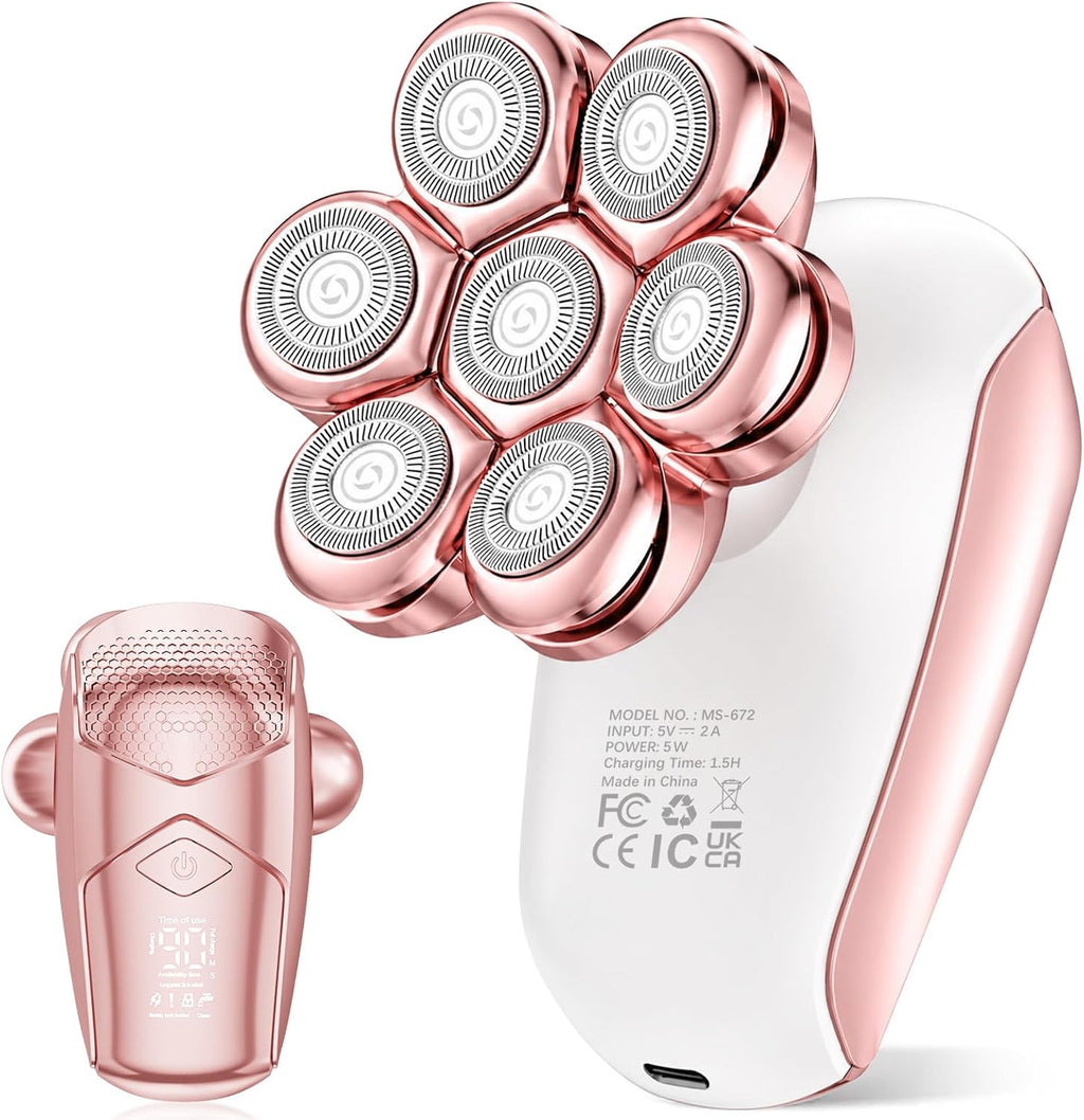 Afeitadoras de cabeza para hombres calvos: maquinilla de afeitar el...