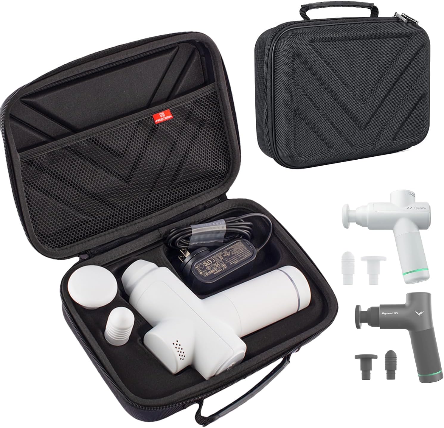 Estuche de transporte compatible con Hypervolt Go 2, organizador de...